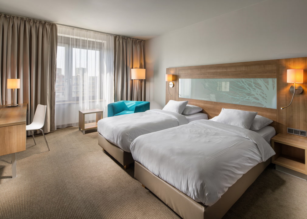 Eine Qualität, die Sie einfach nicht finden werden! Unsere Zimmer sind so gestaltet, dass Sie sich wie zu Hause fühlen - machen Sie sich bereit zu entspannen.